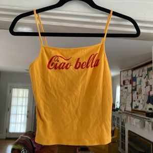 Vintage crop top